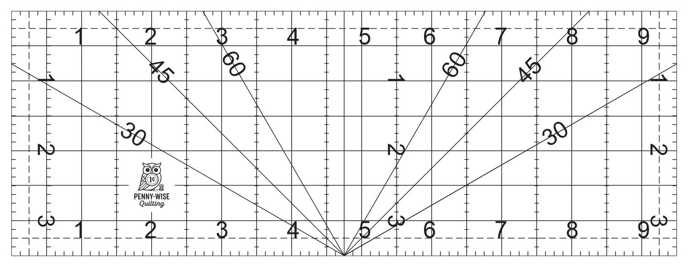 3-1/2 x 9-1/2 Ruler